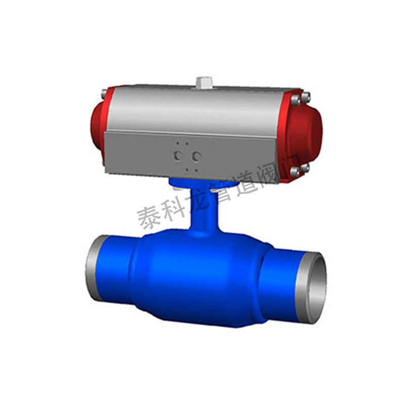 氣動全焊接球閥